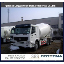 HOWO Concrete Mixer Truck with 8-10m3 Mixer Tank